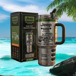 Jeep Trail Legend Built For The Trail Off Road 4x4 Custom Tumbler