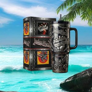 Judas Priest British Steel 2026 Anniversary Heavy Metal Retro Fans Gift Stainless Steel Insulated Tumbler