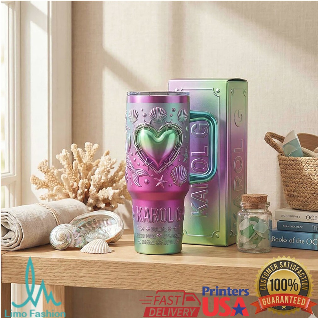 Karol G Mañana Será Bonito Bichota Mermaid 20oz Retro Gift for Fans Stainless Steel Insulated Tumbler Karol G Mañana Será Bonito Bichota Mermaid 20oz Retro Gift for Fans Stainless Steel Insulated Tumbler