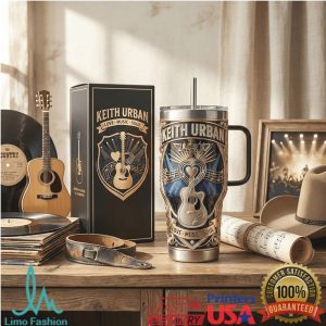 Keith Urban Love Music Soul Country Tour Retro 2026 Gift Stainless Steel Insulated Tumbler