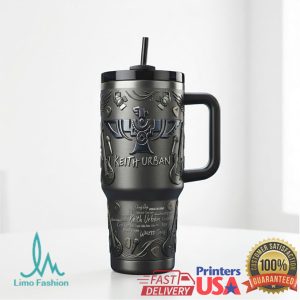 Keith Urban Speed of Now Tour 2026 Country Music Fans Stainless Steel Insulated Tumbler
