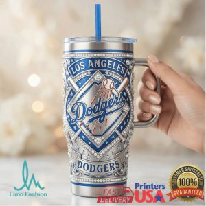 Los Angeles Dodgers Baseball Classic Logo 2026 Vintage 20oz Sports Fan Stainless Steel Insulated Tumbler