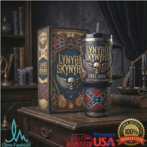 Lynyrd Skynyrd Free Bird Sweet Home Alabama Tour 2024 Retro Gifts for Men Stainless Steel Insulated Tumbler