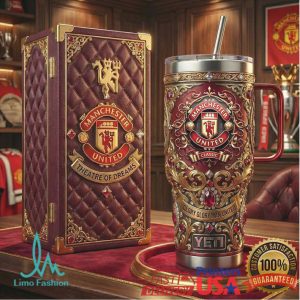 Manchester United Theatre of Dreams Retro 2026 Sports Fan Gift Stainless Steel Insulated Tumbler