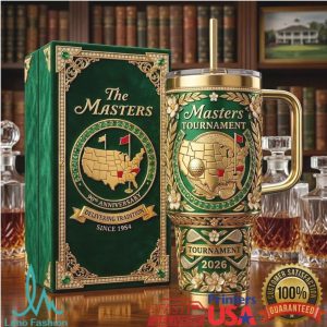 Masters Tournament 2026 Delivering Tradition Golf Vintage 40oz Gift for Fans Stainless Steel Insulated Tumbler