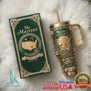 Masters Tournament 2026 Delivering Tradition Golf Vintage 40oz Gift for Fans Stainless Steel Insulated Tumbler