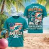 Miami Dolphins Indian Chief Vintage Motorcycle Black 3D T Shirt Miami Dolphins Indian Chief Vintage Motorcycle Black 3D T Shirt