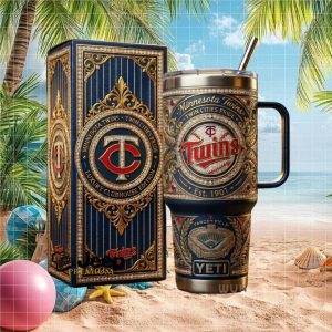 Minnesota Twins Luxury Clubhouse Edition Target Field 20oz Gift for Baseball Fans Stainless Steel Insulated Tumbler