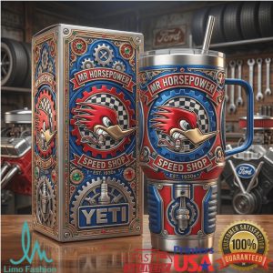 Mr Horsepower Speed Shop Est 1930s Racing Retro 20oz Vintage Gift Stainless Steel Insulated Tumbler