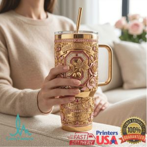 Ohio State Buckeyes Mother's Day 2026 Retro 24K Legacy Edition Gifts for Women Stainless Steel Insulated Tumbler
