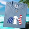 Floral Dachshund Wiener Dog Colorful Spring Art Graphic T Shirt Floral Dachshund Wiener Dog Colorful Spring Art Graphic T Shirt