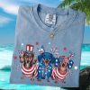 Patriotic Dachshund Dogs Fireworks Hot Dog 4th of July T Shirt Patriotic Dachshund Dogs Fireworks Hot Dog 4th of July T Shirt