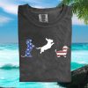 Patriotic Dachshund Pool Float 4th of July T Shirt Patriotic Dachshund Pool Float 4th of July T Shirt