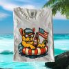 Patriotic Dogs Fireworks 4th Of July Party Graphic T Shirt Patriotic Dogs Fireworks 4th Of July Party Graphic T Shirt