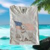 Patriotic Golden Retriever Cowboy Flag Desert Landscape T Shirt Patriotic Golden Retriever Cowboy Flag Desert Landscape T Shirt