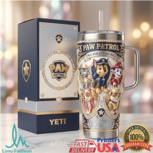 Paw Patrol No Job Is Too Big 20oz Cartoon Retro Kids Gift Stainless Steel Insulated Tumbler