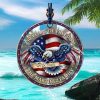 Virgin Mary and Child America 250th Anniversary Catholic Patriotic DeOrnament Virgin Mary and Child America 250th Anniversary Catholic Patriotic DeOrnament