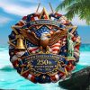 American Eagle Wreath 250th Anniversary Personalized Family Ornament USA 1776 2026 Celebration American Eagle Wreath 250th Anniversary Personalized Family Ornament USA 1776 2026 Celebration