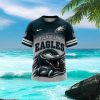 Philadelphia Eagles Nation Midnight Green White Silver Fan T Shirt Philadelphia Eagles Nation Midnight Green White Silver Fan T Shirt