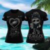 Philadelphia Eagles Hello Kitty Cute Pink Football Women T shirt Philadelphia Eagles Hello Kitty Cute Pink Football Women T shirt