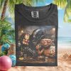 Vintage T Rex Dinosaur Full Moon Retro Graphic T Shirt Vintage T Rex Dinosaur Full Moon Retro Graphic T Shirt