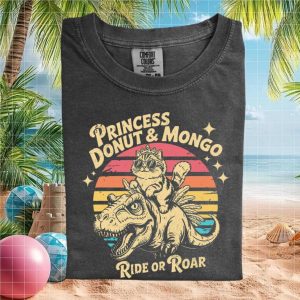 Princess Donut and Mongo Ride or Roar Dungeon Crawler Carl T Shirt