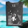 Rottweiler Drinking Iced Coffee City Night Graphic T Shirt Rottweiler Drinking Iced Coffee City Night Graphic T Shirt