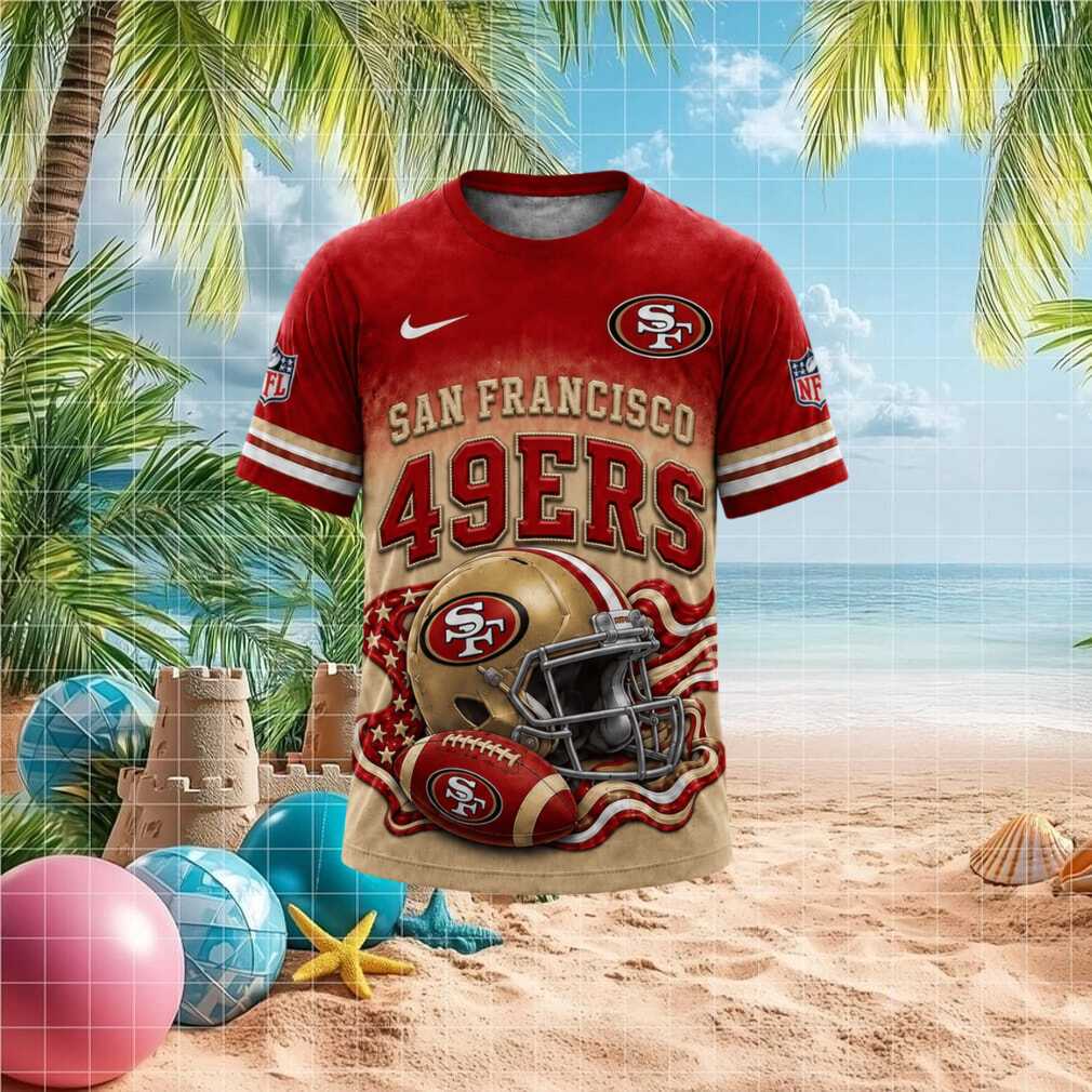 San Francisco 49ers Helmet Graphic Stadium Football T Shirt San Francisco 49ers Helmet Graphic Stadium Football T Shirt
