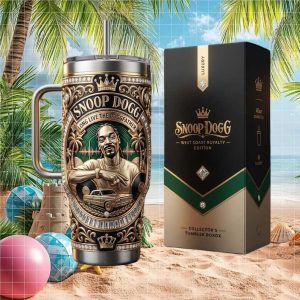 Snoop Dogg West Coast Royalty Edition 2026 Retro Fans Gift Stainless Steel Insulated Tumbler