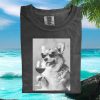 Sophisticated Dachshund Drinking Martini T Shirt Sophisticated Dachshund Drinking Martini T Shirt