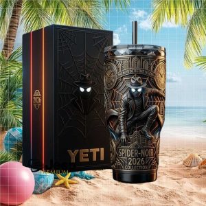 Spider Noir 2026 Collection The Noir Detective Legend Marvel Fans 20oz Gift Stainless Steel Insulated Tumbler