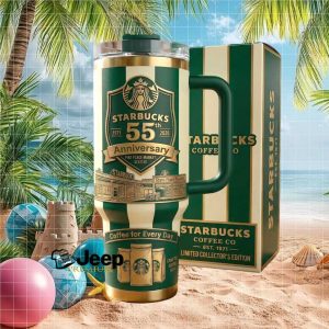 Starbucks 55th Anniversary 1971 2026 Pike Place Market Seattle Limited Collector Edition Stainless Steel Insulated Tumbler