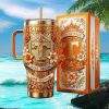 Texas A&M Aggies Mom Of An Aggie 2026 Vintage Floral Gift Stainless Steel Insulated Tumbler Texas A&M Aggies Mom Of An Aggie 2026 Vintage Floral Gift Stainless Steel Insulated Tumbler