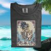 The Corgi Mom Skeleton Floral Tarot Card Style Graphic T Shirt The Corgi Mom Skeleton Floral Tarot Card Style Graphic T Shirt