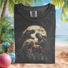 Predator Alien ET Drinking Alcohol Retro Graphic T Shirt Predator Alien ET Drinking Alcohol Retro Graphic T Shirt