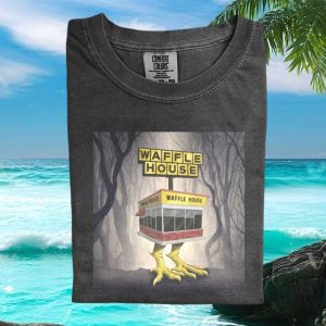 Waffle House Chicken Legs Surreal Horror Restaurant T Shirt