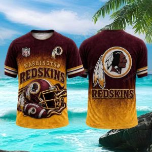 Washington Vintage Mascot Helmet Retro Sports Graphic T Shirt