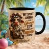 Funny Penguin Drinking Coffee And Good Morning Sarcastic Office Humor Novelty Ceramic Coffee Mug Funny Penguin Drinking Coffee And Good Morning Sarcastic Office Humor Novelty Ceramic Coffee Mug
