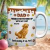 Baseball Grandson Pitching Vintage Retro Style Sports Gift for Proud Grandparents Ceramic Coffee Mug Baseball Grandson Pitching Vintage Retro Style Sports Gift for Proud Grandparents Ceramic Coffee Mug