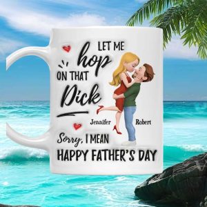 Funny Couple Relationship Joke Quote Father Day Gift for Husband Wife Ceramic Mug