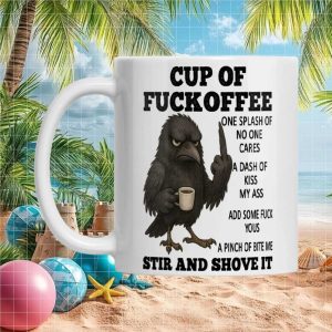 Funny Crow Sarcastic Bird Rude Attitude Office Humor Novelty Ceramic Ceramic Tea Mug Funny Crow Sarcastic Bird Rude Attitude Office Humor Novelty Ceramic Ceramic Tea Mug