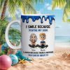 Southwestern Wolf Dreamcatcher Turquoise Native American Geometric Pattern Artistic Home Decor Ceramic Mug Southwestern Wolf Dreamcatcher Turquoise Native American Geometric Pattern Artistic Home Decor Ceramic Mug