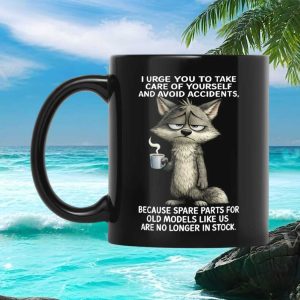 Funny Old Model Spare Parts Humorous Sarcastic Aging Awareness Gift Ceramic Ceramic Mug