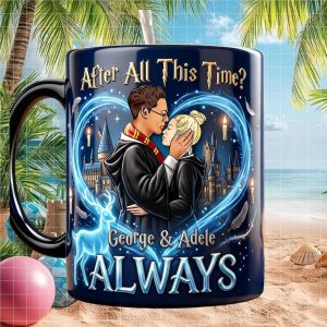 Harry Potter Couple Always After All This Time Personalized Romantic Anniversary Gift Ceramic Mug