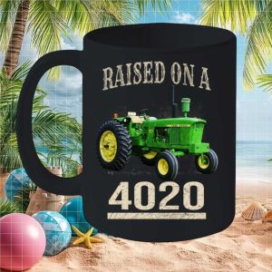 John Deere 4020 Tractor Farming Agriculture Enthusiast Vintage Style Gift Ceramic Ceramic Mug