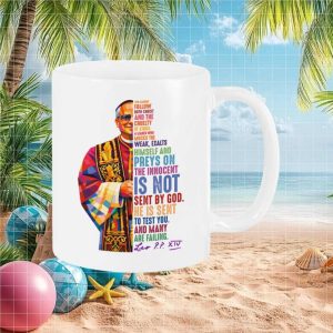 Pope Francis Inspirational Quote Artistic Modern Religious Decor Gift for Devout Christians Mug