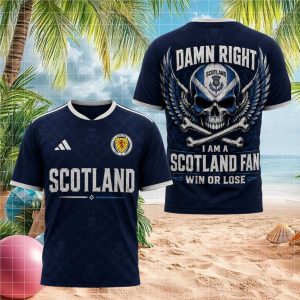 Scotland Soccer Fan Skull Grunge Style T Shirt Scotland Soccer Fan Skull Grunge Style T Shirt