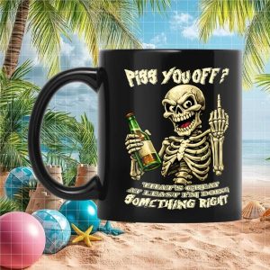 Skeleton Beer Drinking Funny Sarcastic Quote Gift for Men Women Ceramic Tea Mug Skeleton Beer Drinking Funny Sarcastic Quote Gift for Men Women Ceramic Tea Mug