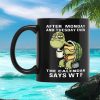Grumpy Wolf Coffee Lover Not in Jail Mental Hospital Grave Funny Gift Ceramic Mug Grumpy Wolf Coffee Lover Not in Jail Mental Hospital Grave Funny Gift Ceramic Mug