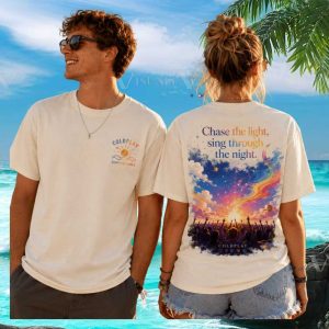 Coldplay Summer Vibes Chase The Light Rainbow Sunset Retro Concert Pop Merch Shirt Coldplay Summer Vibes Chase The Light Rainbow Sunset Retro Concert Pop Merch Shirt